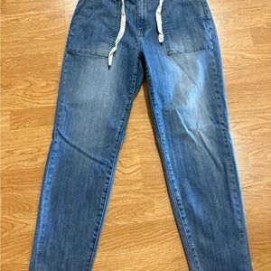 Women’s Judy Blue High Waisted Jeans with Drawstring 11/30